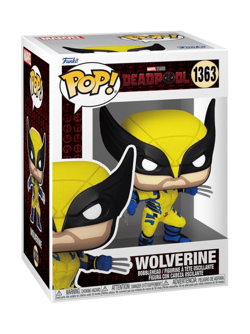 Funko Pop Wolverine with Claws Deadpool & Wolverine 1363
